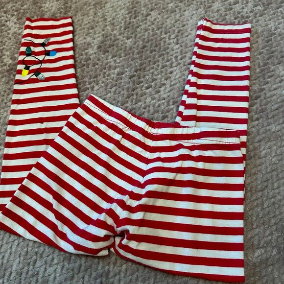Girl’s Christmas leggings Bundle Size 6 - Picture 5 of 8